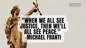 Michael Franti — 'When we all see justice, then we'll all see peace.'